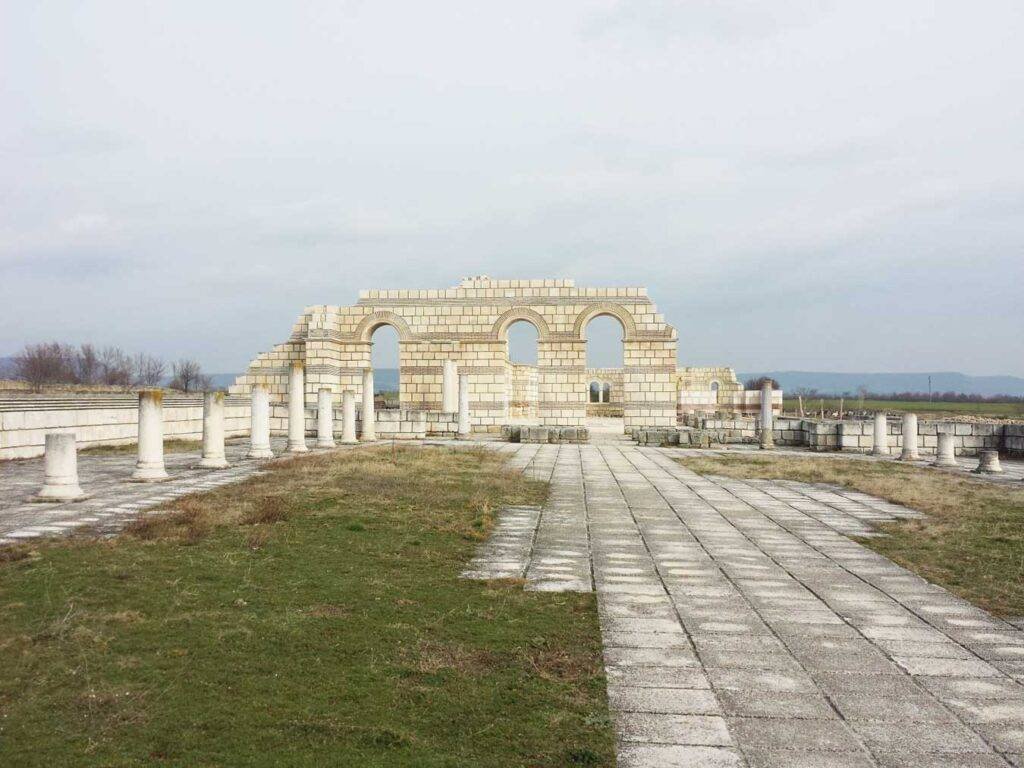 La "Gran Basílica" de Pliska