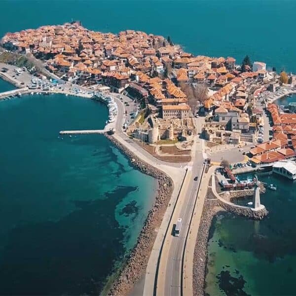 La antigua ciudad de Nesebar