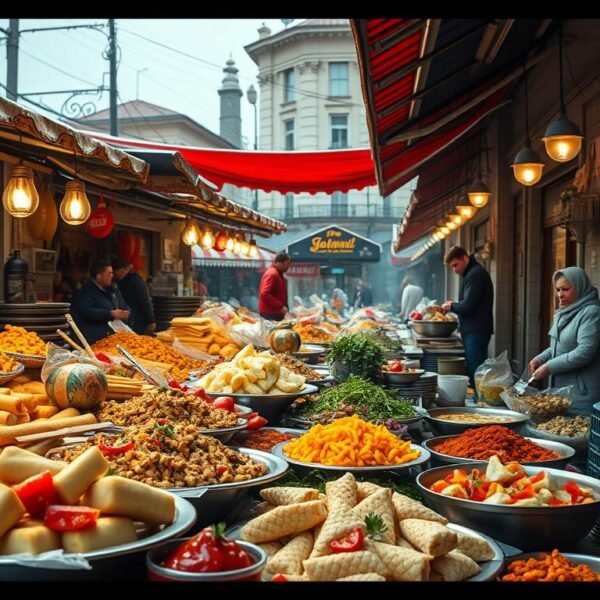 Comida callejera en Bulgaria