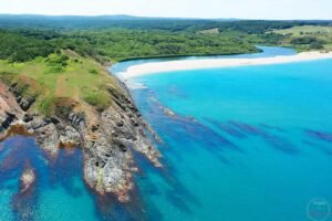 Impresionante vista de Playa Sinemorets