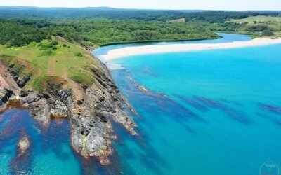 Impresionante vista de Playa Sinemorets