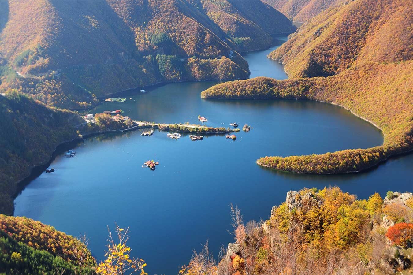 El embalse de rio Vacha