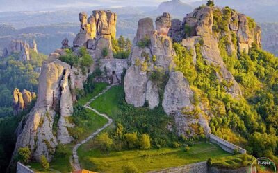 Vista de la fortaleza en Belogradchik