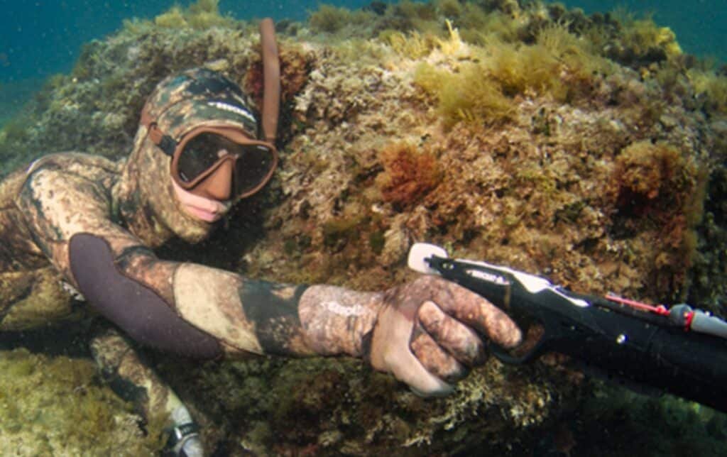 pesca submarina en mar negro