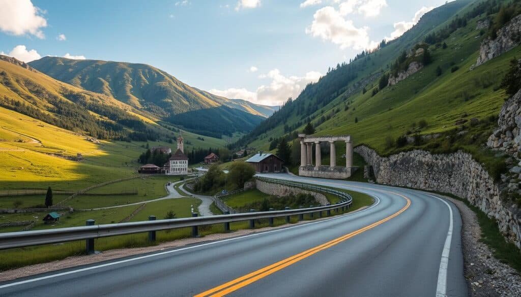 itinerarios por carretera