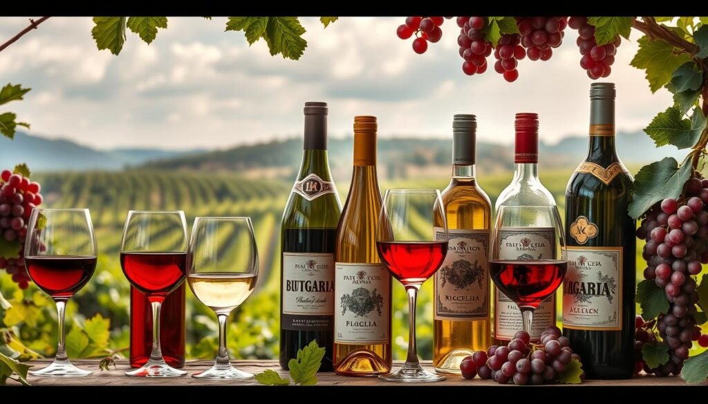 variedades de vino búlgaro