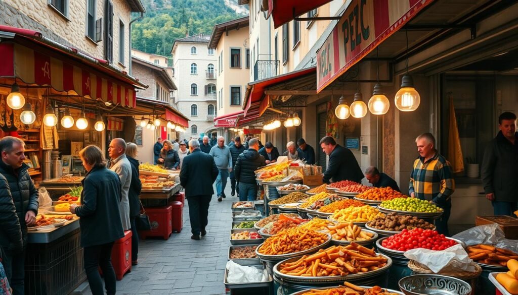 Comida callejera en Bulgaria
