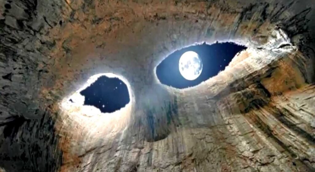 Cueva "Los ojos de dios"